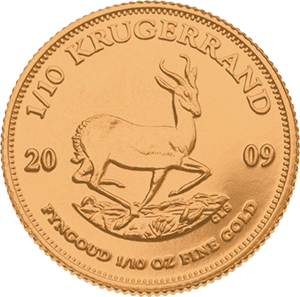 1/10 Oz Krugerrand, Gold Krugerrand Coin