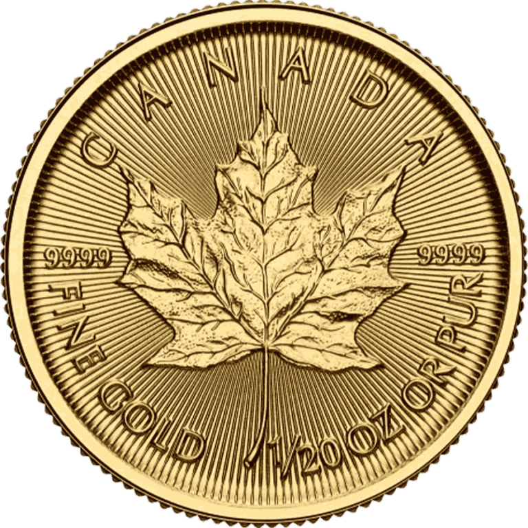 Oz Maple Leaf Gold Coin Ideal For Gold Investments